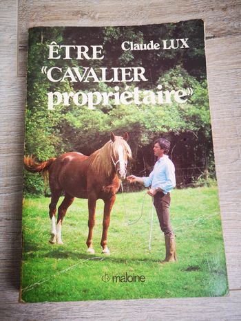 Livre être cavalier propriétaire
