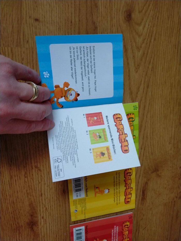 Collection 4 mini livre histoire Garfield - photo numéro 9