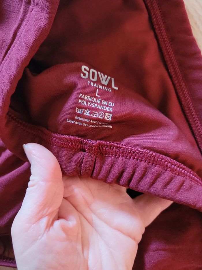 Brassiere sport Sowl taille L - photo numéro 4