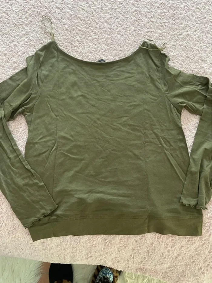 Blouse femme kaki - photo numéro 2