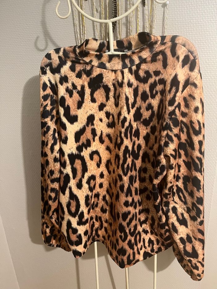 Haut Zara motif léopard