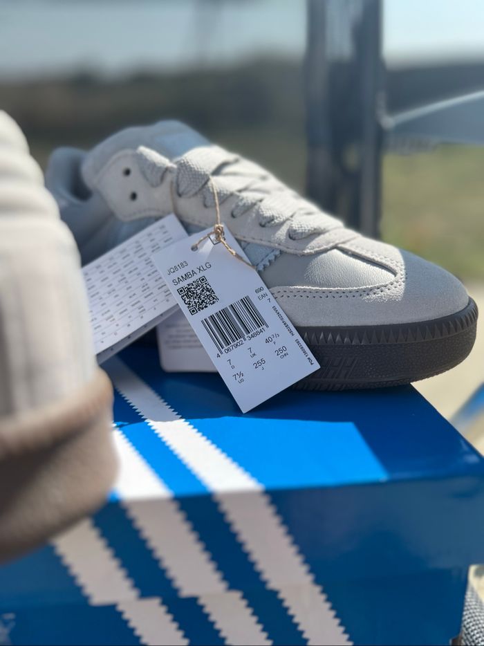 Adidas Samba XLG gris neuves Taille 40 2/3 - photo numéro 4