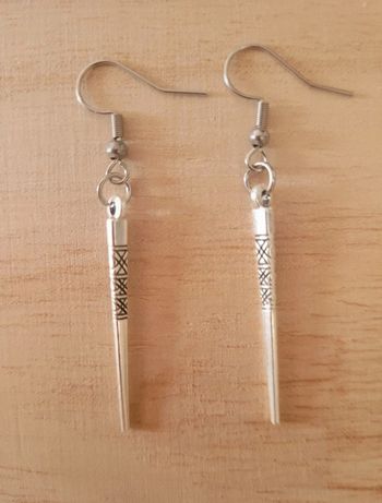 Boucles d oreilles en acier inoxydable