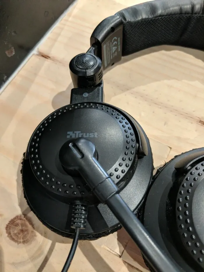 Casque Trust Noir - photo numéro 7