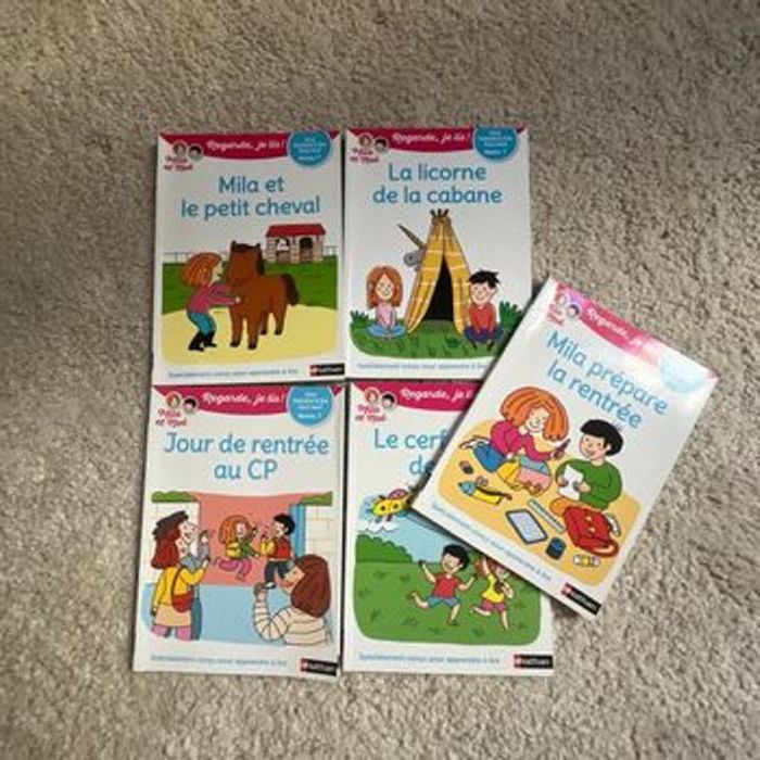 Lot de 5 livres Mila et Noé - photo numéro 2