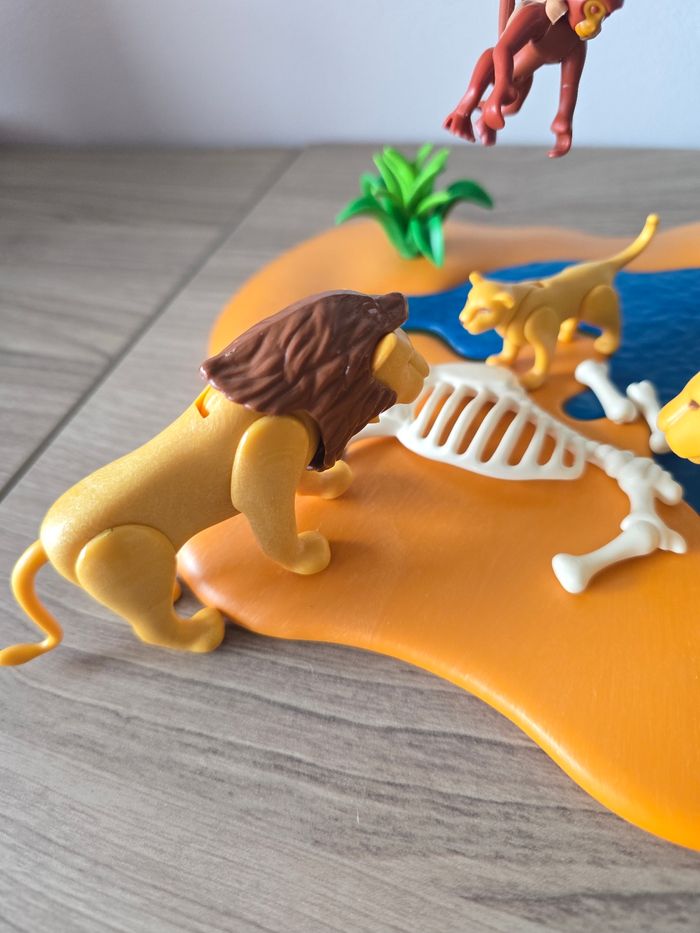 Petit lot de playmobil, les lions dans la savane - photo numéro 5