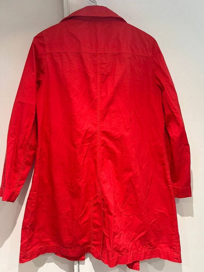 Nice things trench coat sans capuche Rouge taille S - photo numéro 2