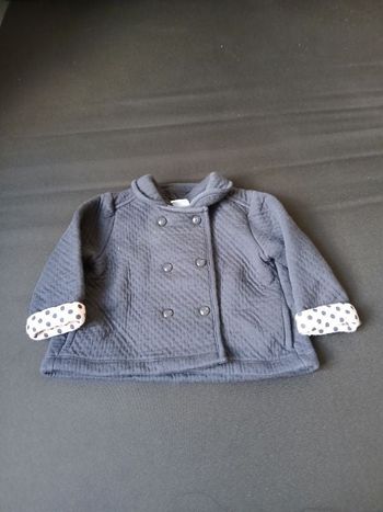 Veste molletonnée 6 mois