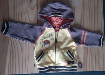 Gilet zippé bébé