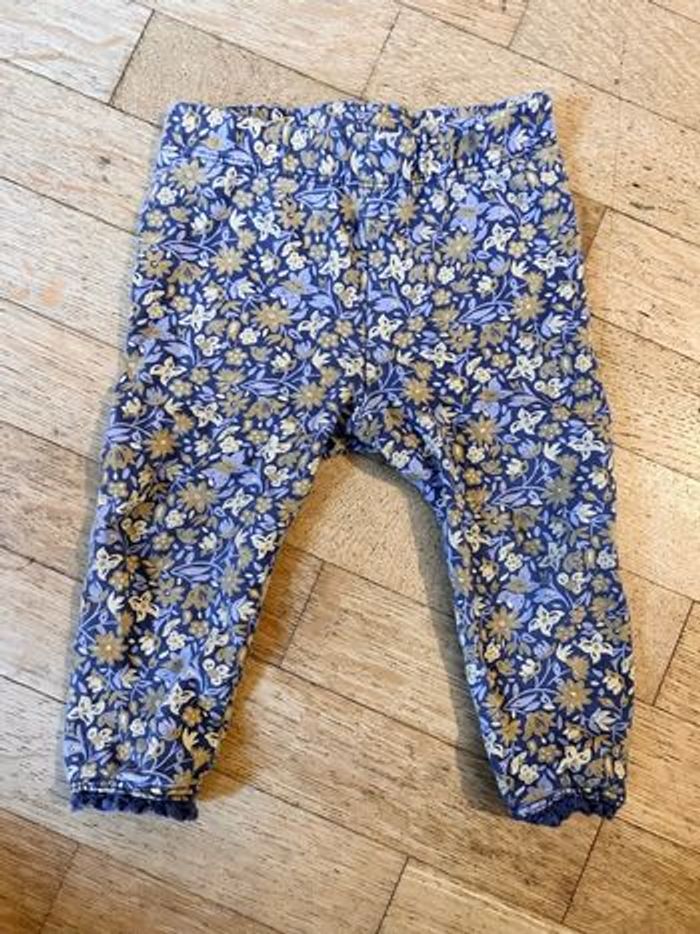 🌸 Lot de 6 Pantalons / Leggings - Fille - 12 mois - photo numéro 7