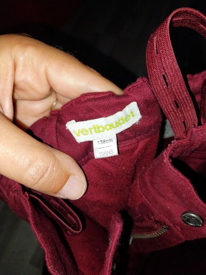 Pantalon vertbaudet 10 ans très bon état - photo numéro 2