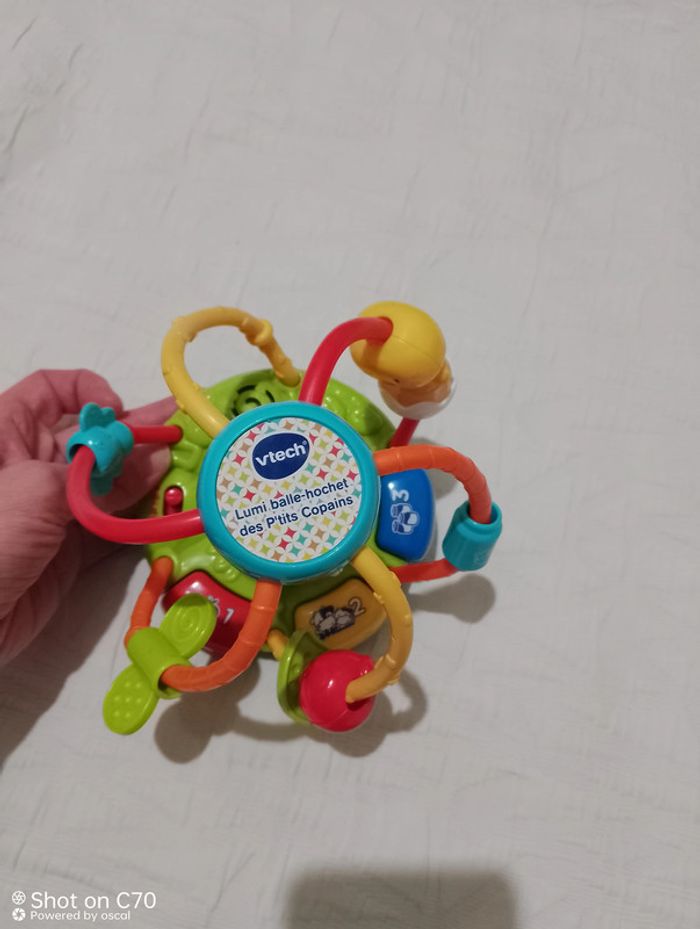 VTech lumi balle hochet des p'tits copains - photo numéro 2
