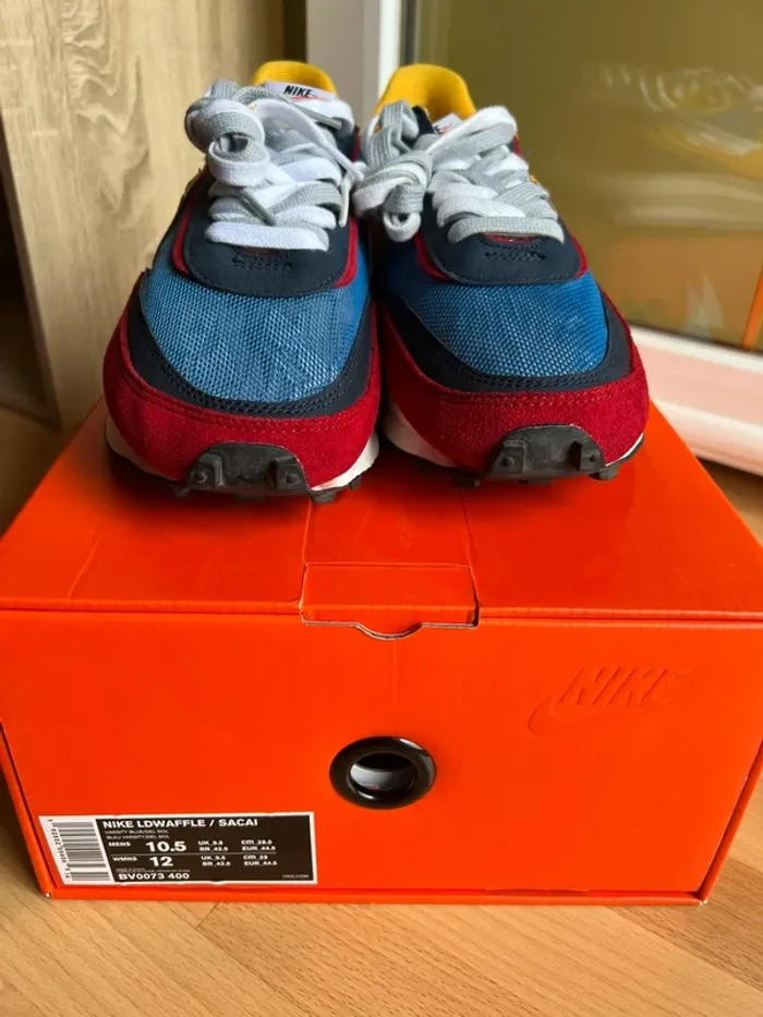 Nike ldwaffle sacai blue multi 44.5 - photo numéro 5
