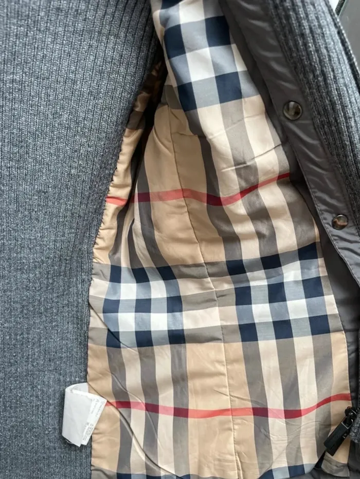 Burberry Jacket Grey - Womens Size 40 / M - Made in Spain 🇪🇸 - photo numéro 7