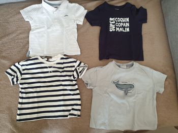 T shirts MC 6 mois