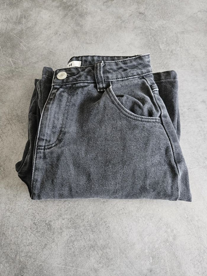Jean wide leg femme - Taille 32 / XXS - La Halle - Noir gris - photo numéro 10