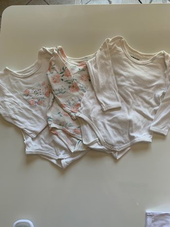 Lot de 3 bodies vertbaudet 9 mois