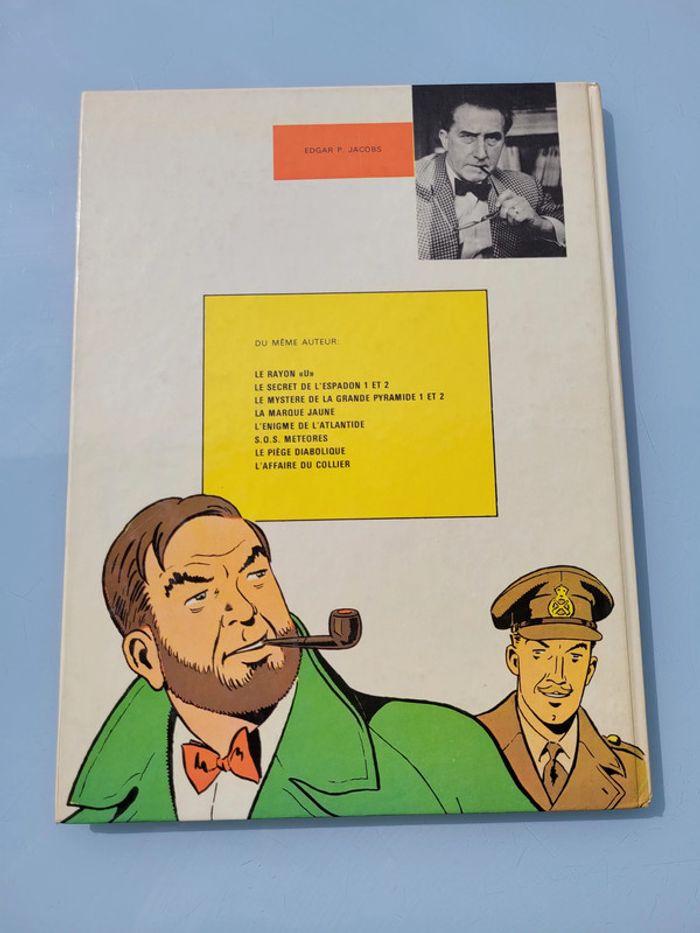Réédition cotée 1967 (1971), Les aventures de Blake et Mortimer, L'affaire du collier, E. P. Jacobs - photo numéro 12