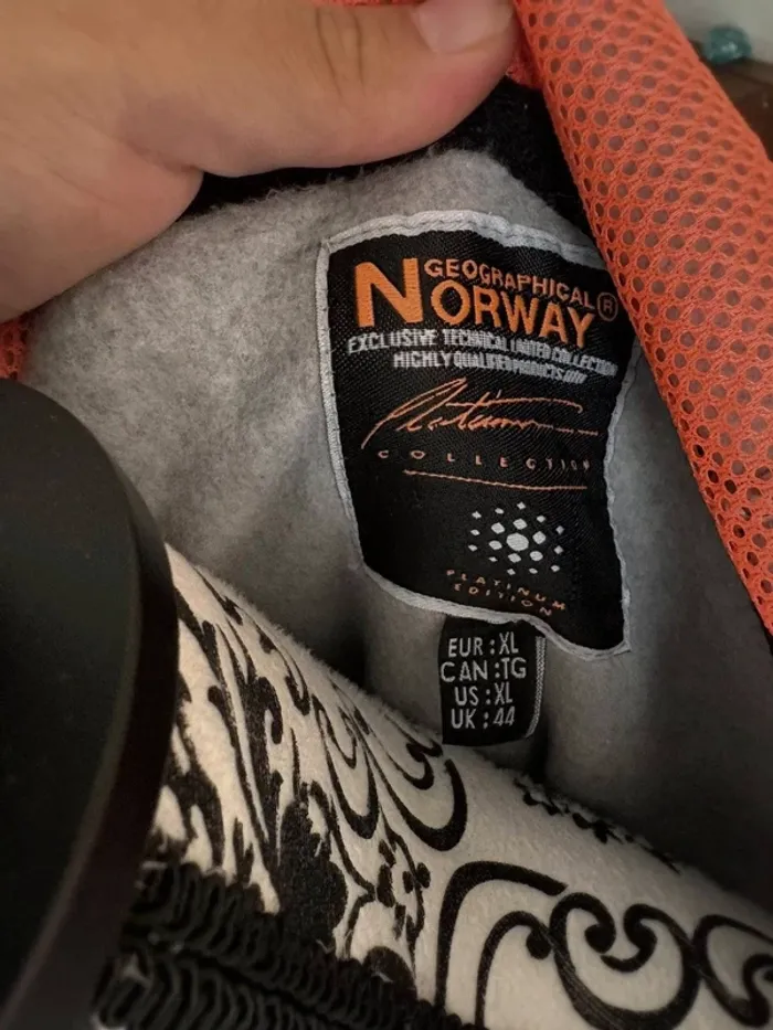 Veste zippée à capuche Geographical Norway Sport grise XL - photo numéro 6