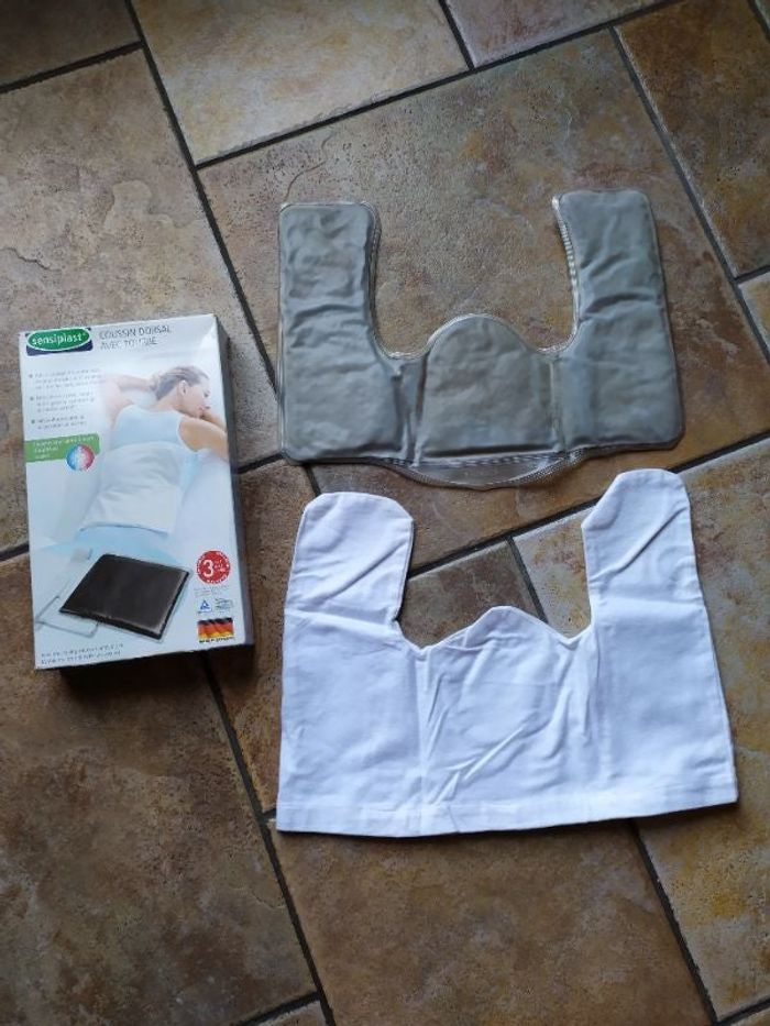 Lot de 2 coussins chauffants tourbe NEUFS