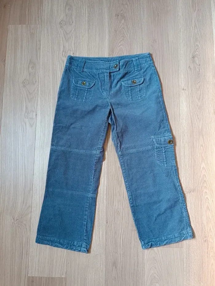 Pantacourt velours T36