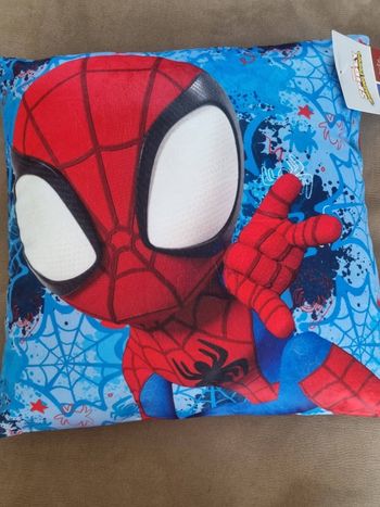 Coussin spidey 35x35cm 