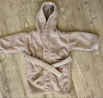Peignoir 2 ans Carré blanc