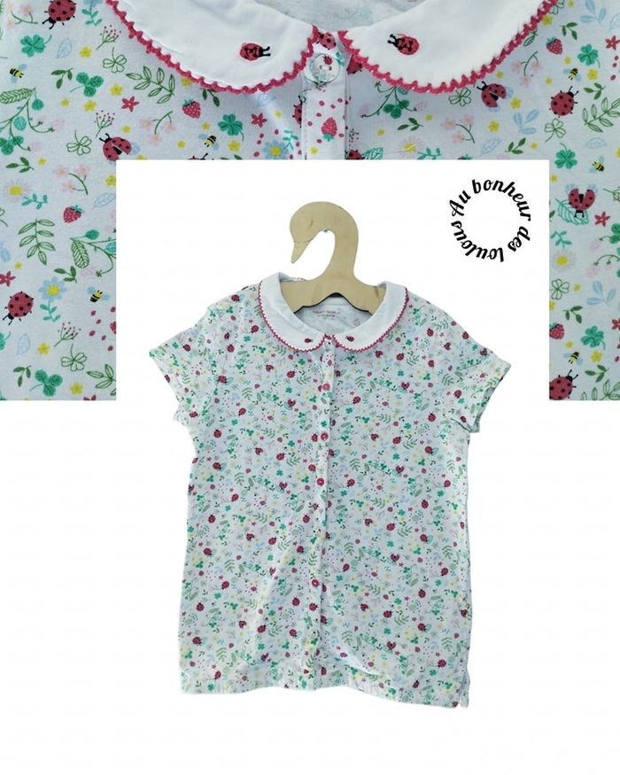 10 ans teeshirt été sergent major boutonné