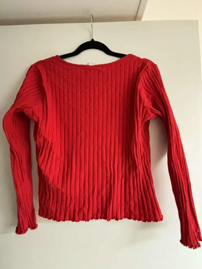 Top rouge - photo numéro 2
