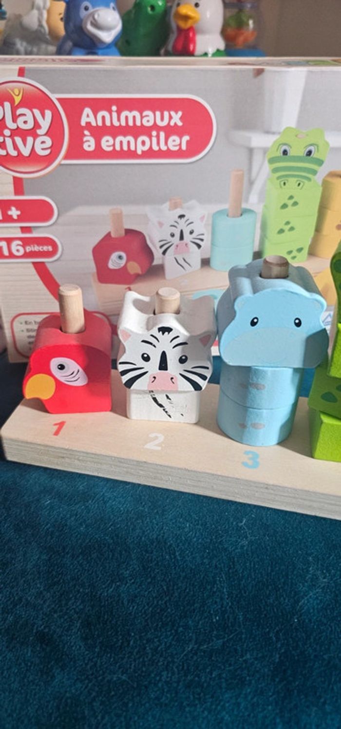 Animaux en bois à empiler Playtive - photo numéro 3