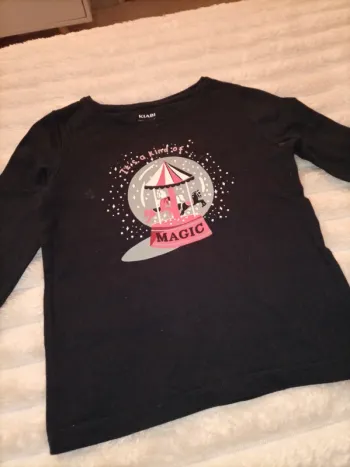 T-shirt boule à neige