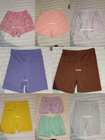 Shorts fille 