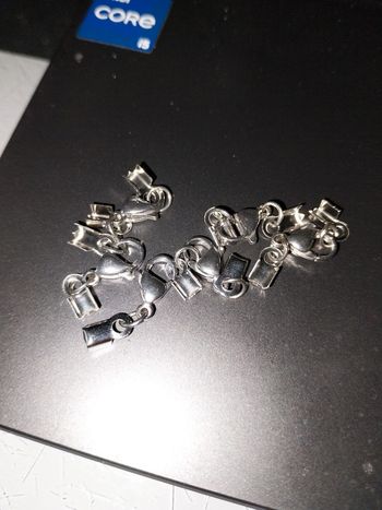 Lot de fermoir à sertir bijoux