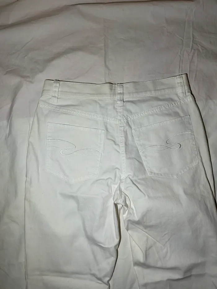 Jean blanc lebek - photo numéro 8