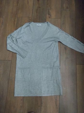 Robe pull suncoo gris t 36