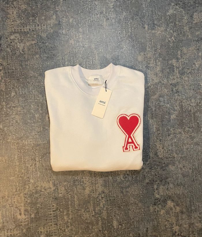 Pull Ami Blanc Taille M