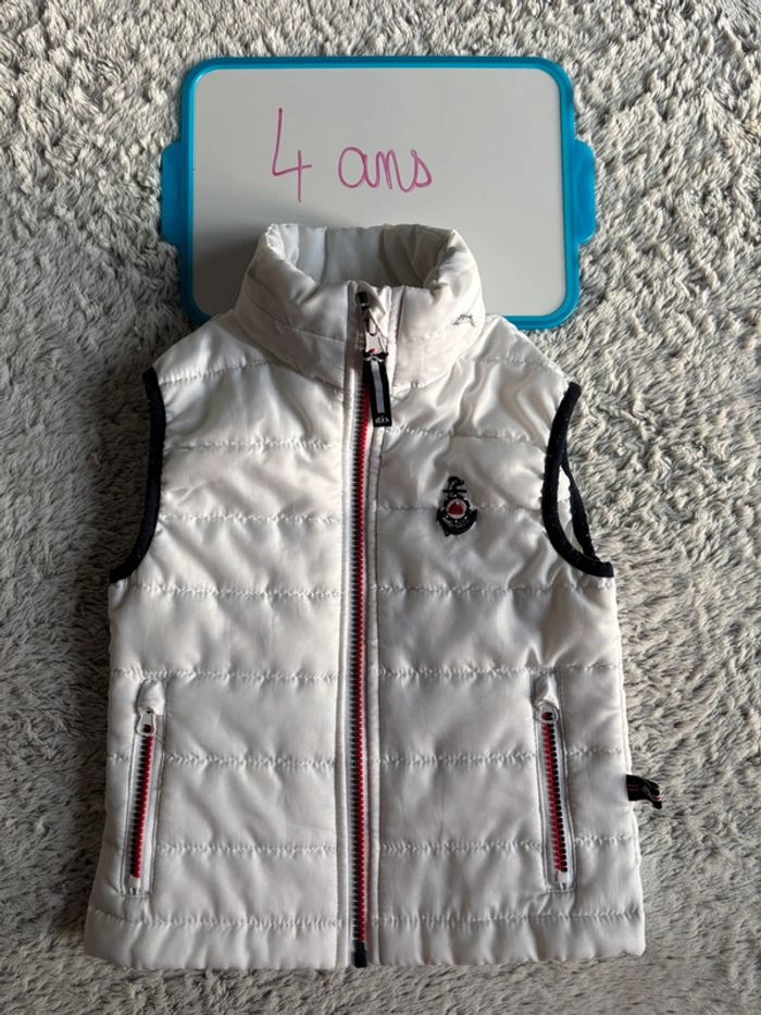 Doudoune sans manches 4ans