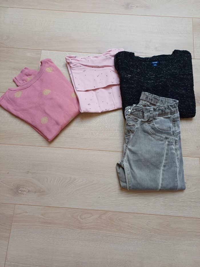 Lot vêtements fille 10ans
