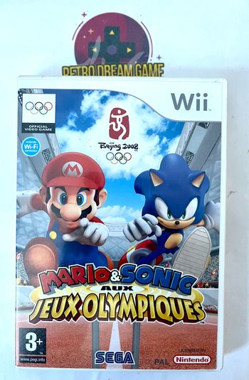 Mario et sonic aux jeux olympiques pour WII