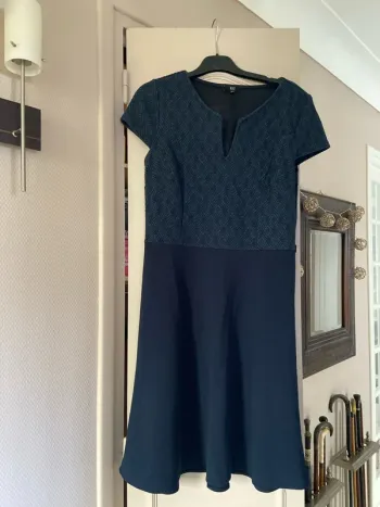 Robe bleue marine