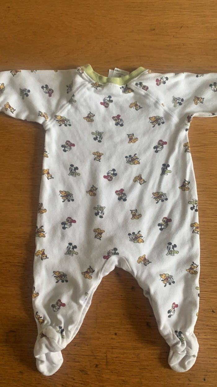 Grenouillère Disney Mickey 3 mois - photo numéro 3