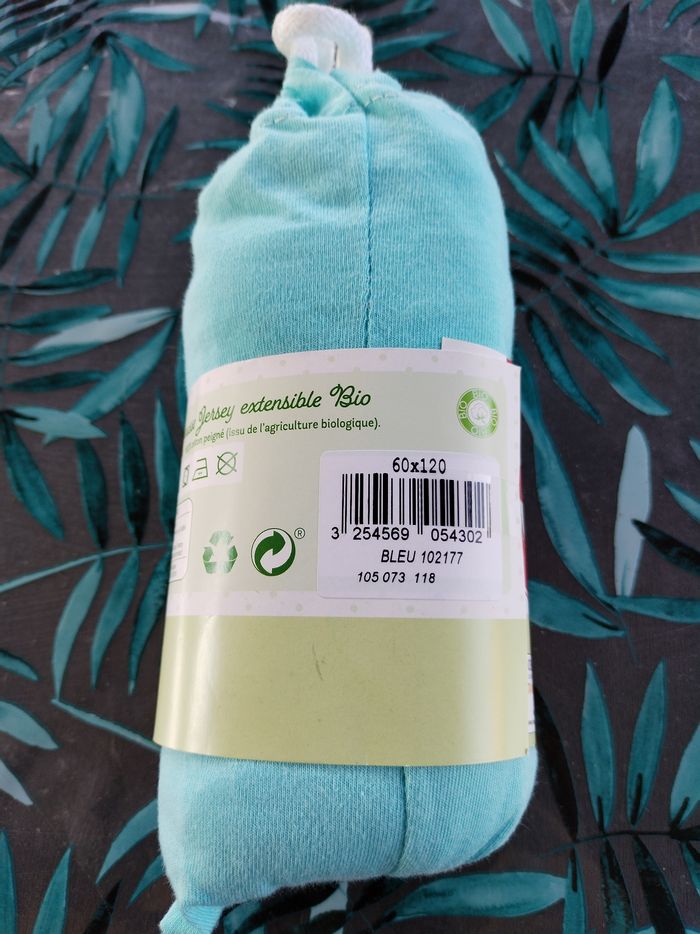 Drap housse neuf 60x120cm - photo numéro 2