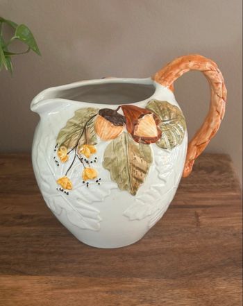 Pichet barbotine vintage