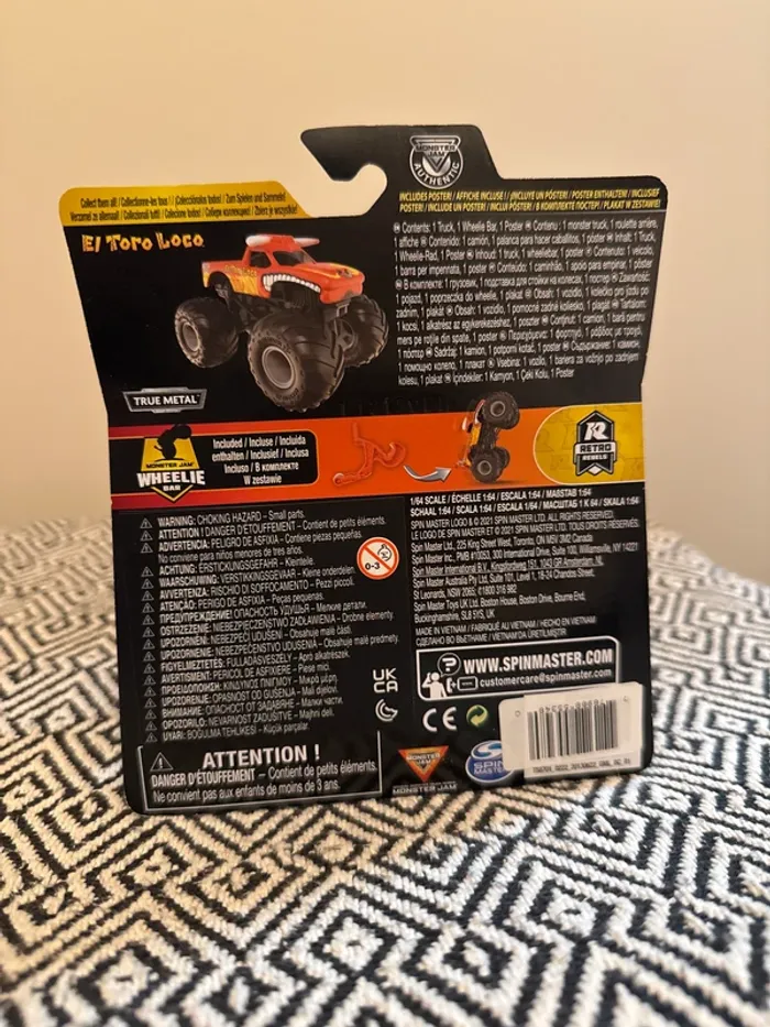 Spinmaster - Monster Jam, El toro loco - 3 ans et + - photo numéro 2