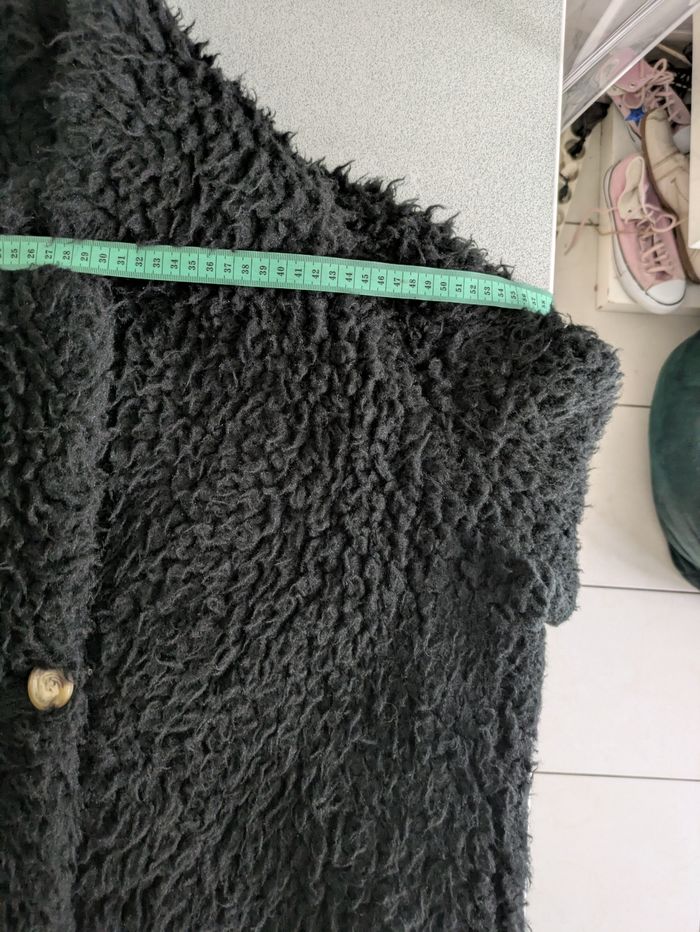 Manteau pilou noir Monoprix 40 - photo numéro 4