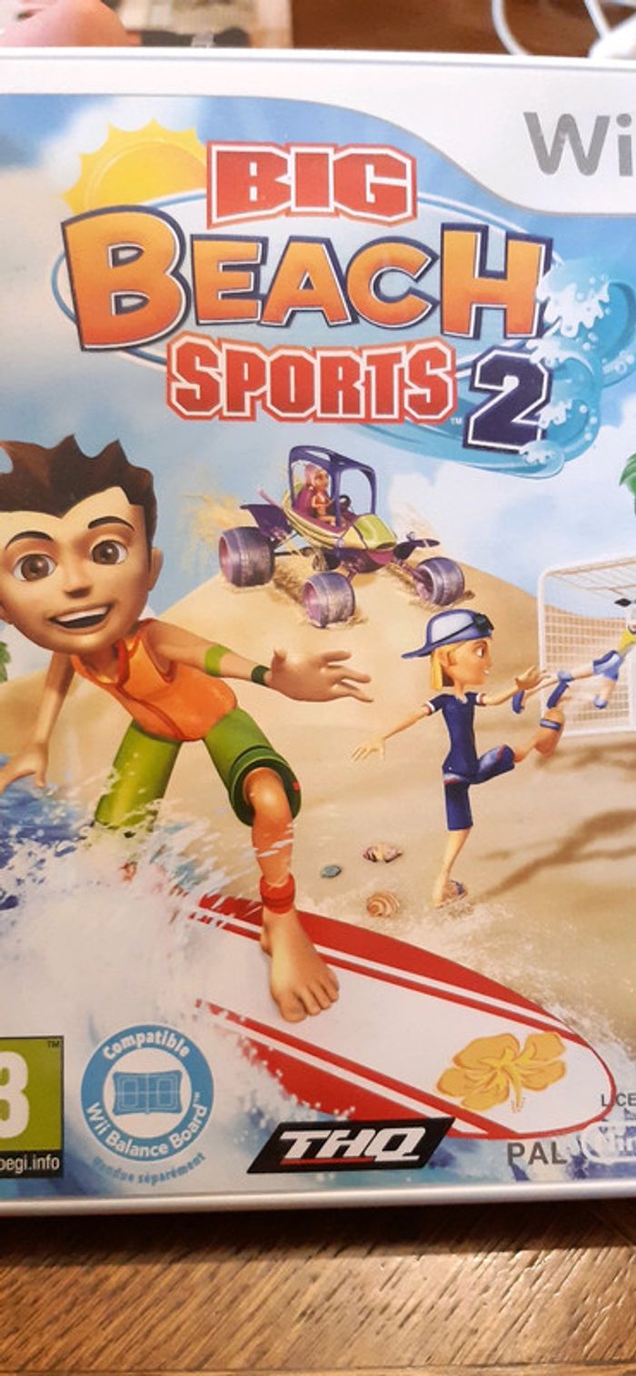 Jeu wii big beach sport 2