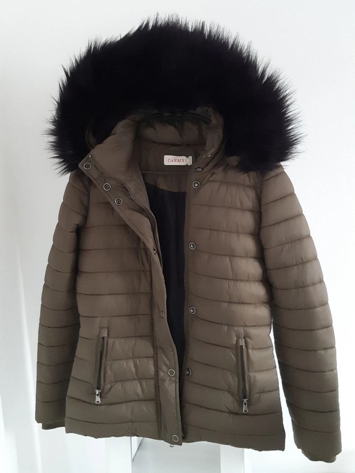 Doudoune Camaïeu t.34 voir petit 36 - photo numéro 3