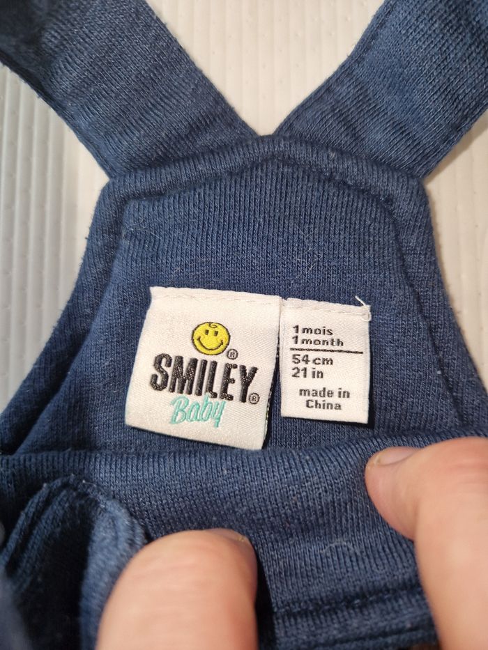 Salopette garçon 1 mois (54 cm) - photo numéro 3