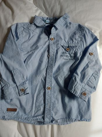 Chemise garçon 12 mois