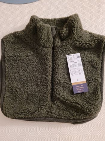 tour de cou kiabi kaki neuf (6e)